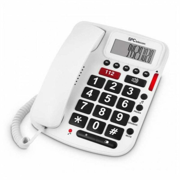 Landline for the Elderly Telecom 3293B White