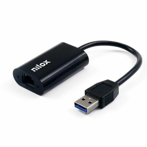 USB to Ethernet Adapter Nilox Adaptador de red USB 3.0 a Gigabit Ethernet RJ45