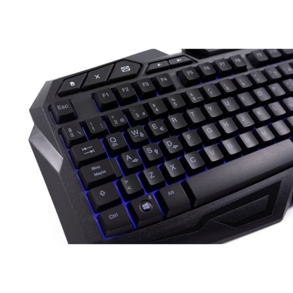 Keyboard and Mouse CoolBox DG-KTRAA-10 Spanish