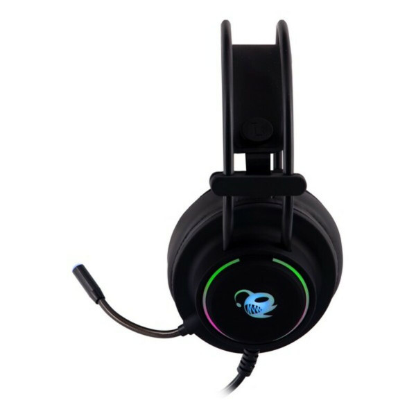 Headphones with Microphone CoolBox DG-AUR-01            Black