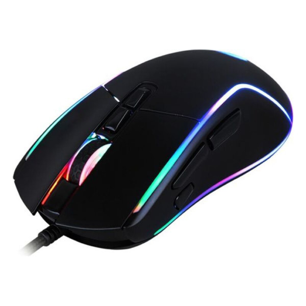 LED Gaming Mouse CoolBox DG-MOU019-RGB        RGB 6400 dpi 30 ips Black