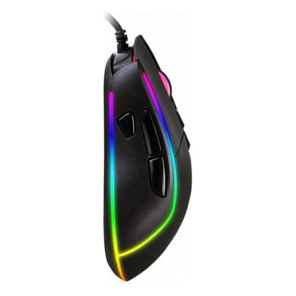 LED Gaming Mouse CoolBox DG-MOU019-RGB        RGB 6400 dpi 30 ips Black