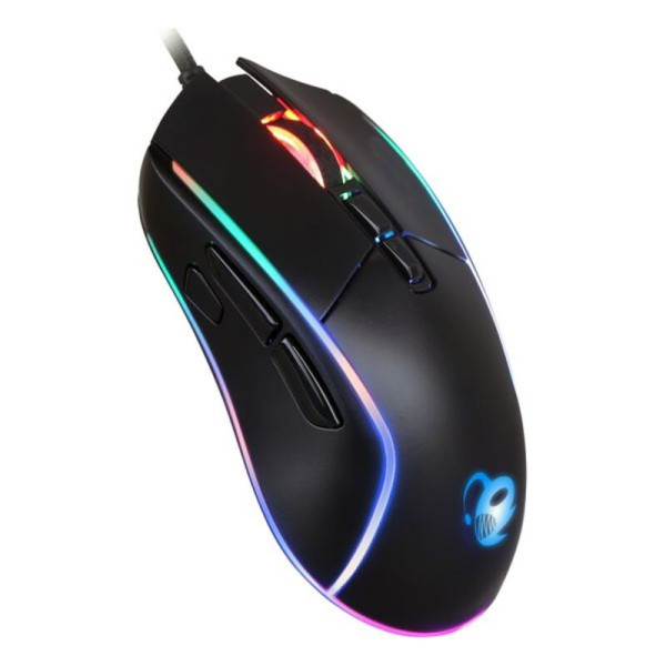 LED Gaming Mouse CoolBox DG-MOU019-RGB        RGB 6400 dpi 30 ips Black