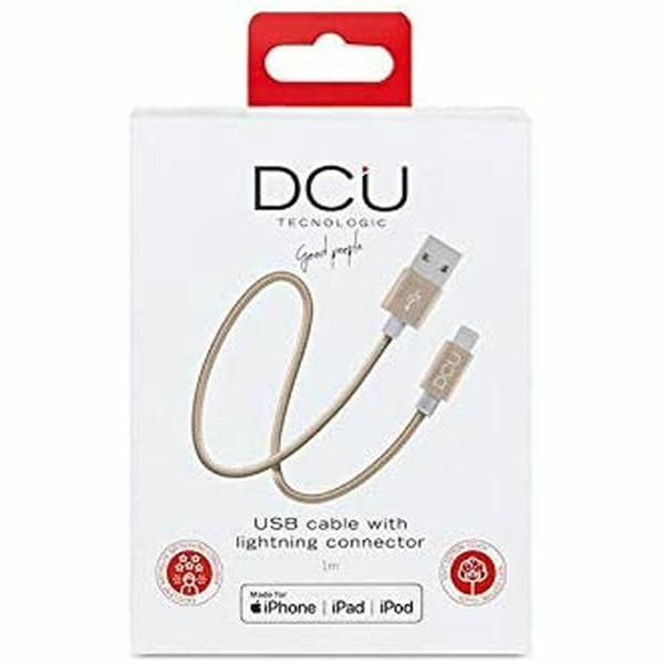 USB to Lightning Cable DCU 34101210 Pink 1 m