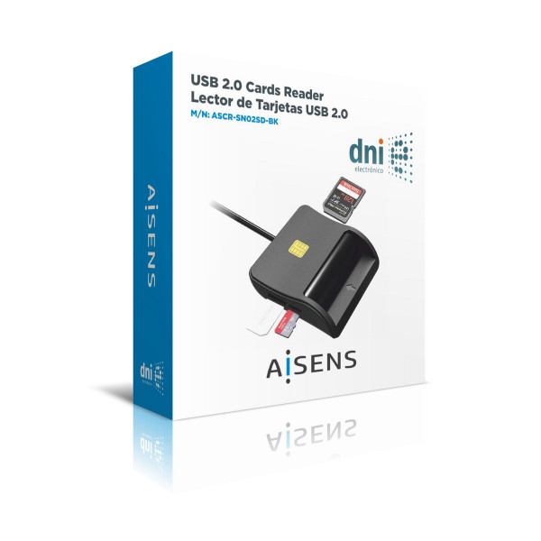 Card Reader Aisens Black