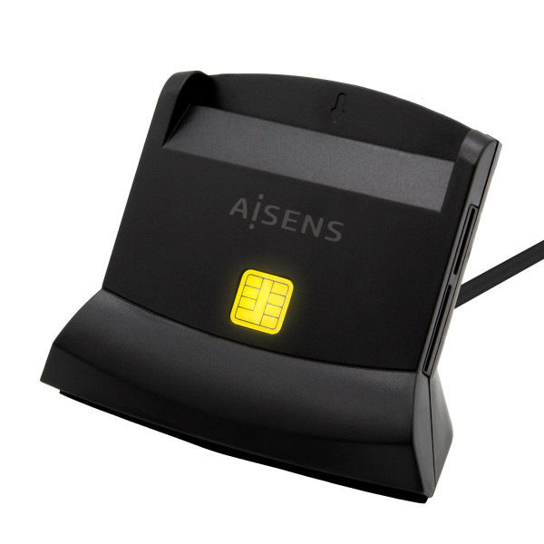 DNI/SIP Card Reader Aisens Black