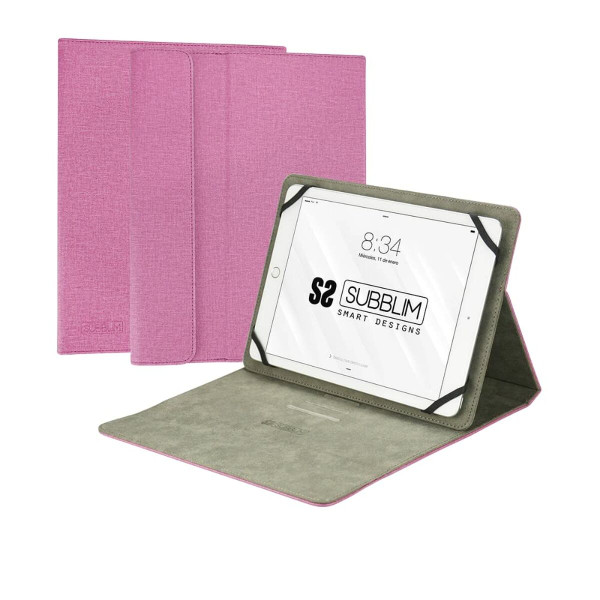 Tablet cover Subblim Funda Tablet Clever Stand Tablet Case 10,1" Pink