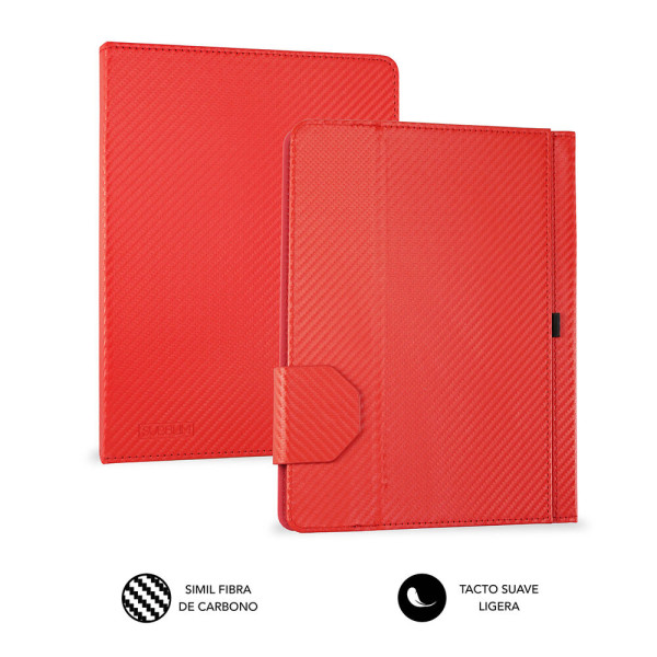 Tablet and Keyboard Case Subblim KEYTAB PRO 10.1" Red