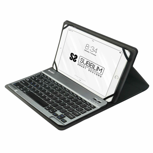 Tablet and Keyboard Case Subblim KEYTAB PRO 10.1" Bluetooth Grey