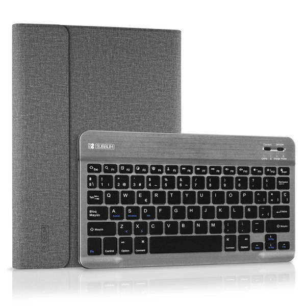 Tablet and Keyboard Case Subblim KEYTAB PRO 10.1" Bluetooth Grey