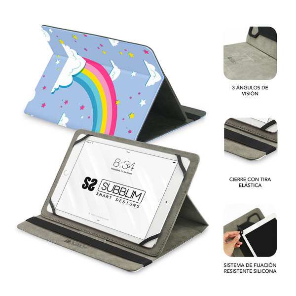 Tablet cover Subblim Funda Tablet Universal TRENDY CASE UNICORN 10.1"