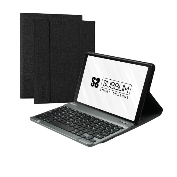 Case for Tablet and Keyboard Subblim SUBKT3BTL100 Black