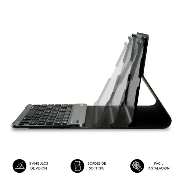 Case for Tablet and Keyboard Subblim SUBKT3BTL100 Black