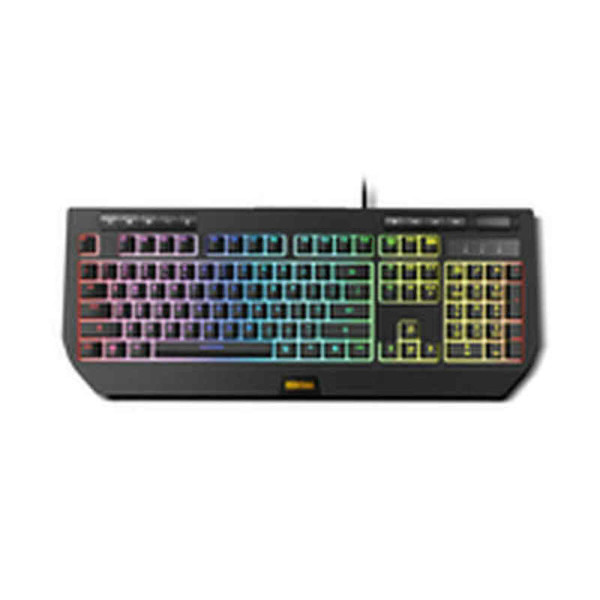 Gaming Keyboard Krom NXKROMKUMA USB RGB Black