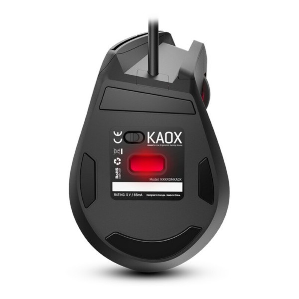 LED Gaming Mouse Krom Kaox 6400 dpi RGB Black