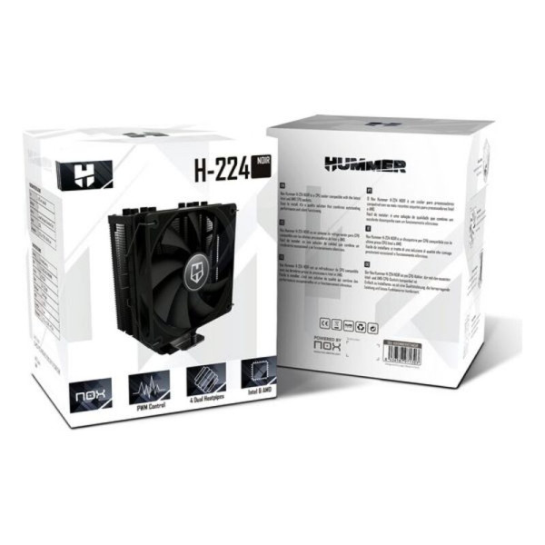 Ventilator NOX NXHUMMERH224NOIR Ø 12 cm