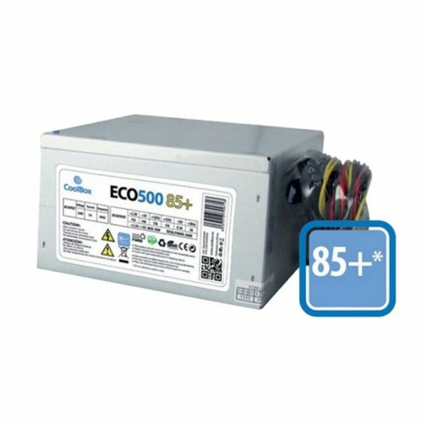 Power supply CoolBox COO-FA500E85 300W Grey ATX Ø 12 cm Yes 90 W 300W