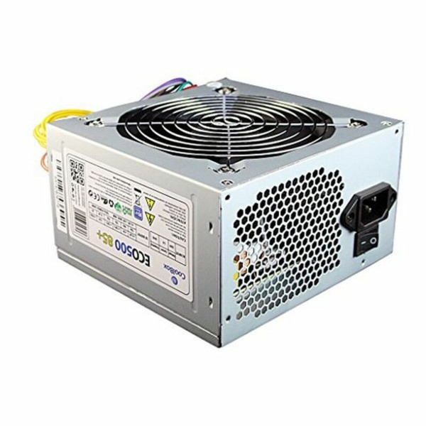 Power supply CoolBox COO-FA500E85 300W Grey ATX Ø 12 cm Yes 90 W 300W