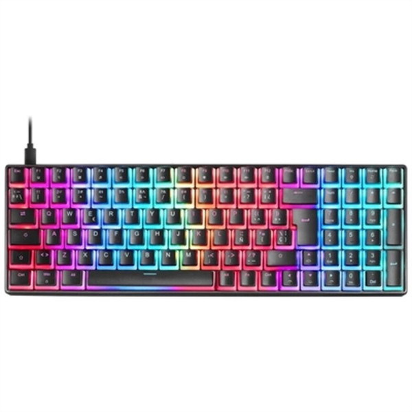 Gaming Keyboard Mars Gaming MKULTRABRES Black LED RGB