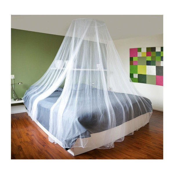 Mosquito net Bed White Textile (0,6 x 2,5 x 12 m)