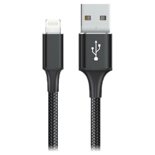 USB to Lightning Cable Goms Black