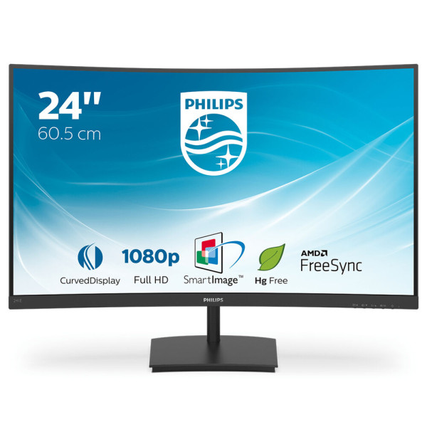 Monitor Philips 23,6" FHD LED 23,6" 75 Hz VA AMD FreeSync