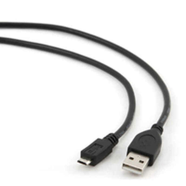 USB 2.0 A to Micro USB B Cable GEMBIRD (3 m) Black