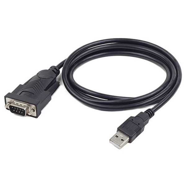 USB to RS232 Adapter GEMBIRD UAS-DB9M-02 (1,5 m) Black