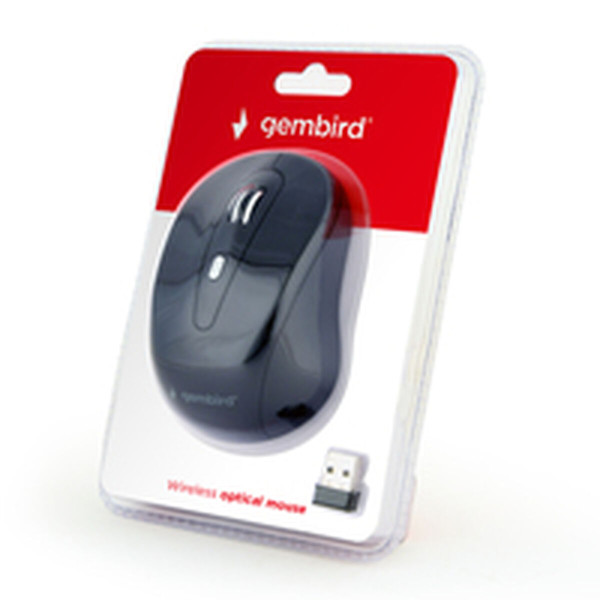 Wireless Mouse GEMBIRD MUSW-6B-01 (1 Unit)