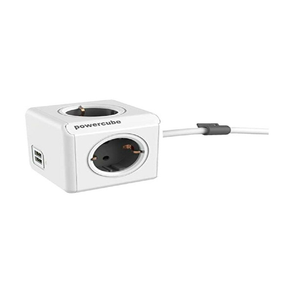 Cube multiplugs Powercubes 1406GY/DEEUPC 1,5 m