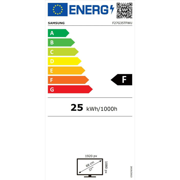 Monitor Samsung LF27G35TFWUXEN 27" LED 144 HZ  