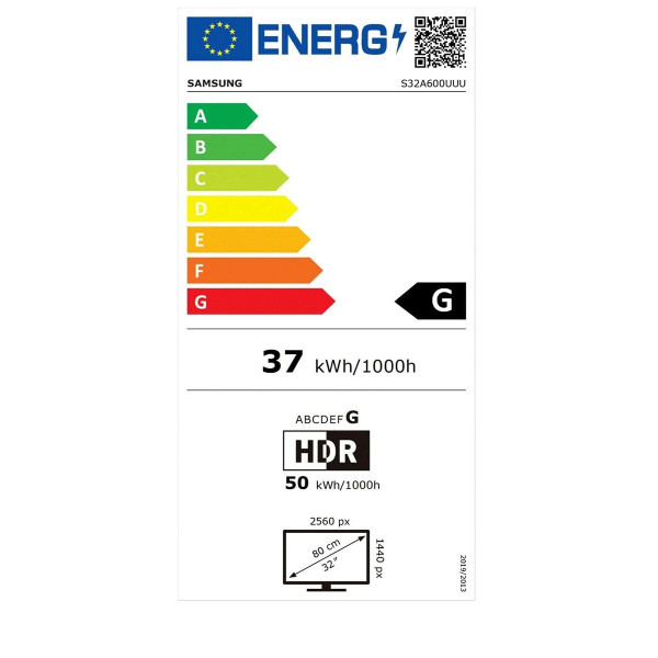 Monitor Samsung LS32A600UUUXEN 32" 2560 x 1440 px