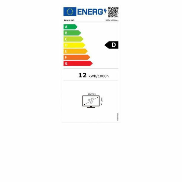 Monitor Samsung LS22A336NH 1920 x 1080 px 60 Hz 22" VA