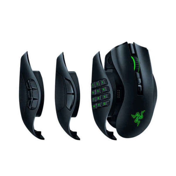 Gaming Mouse Razer Naga Pro RGB 6400 DPI Black