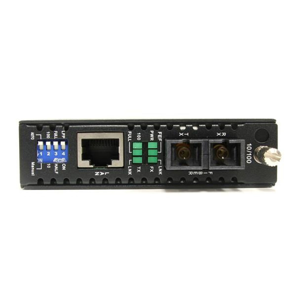 Multimode Media Converter Startech ET90110SC2           Black