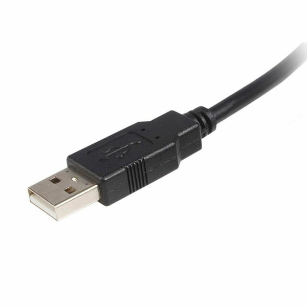 USB A to USB B Cable Startech USB2HAB2M            Black