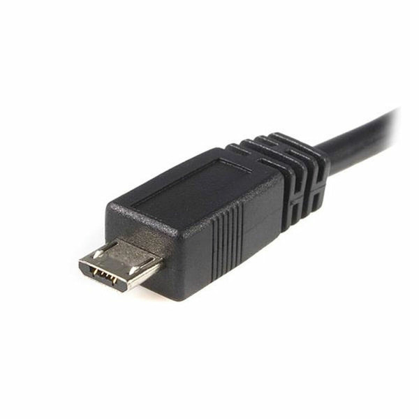 Cable Micro USB Startech UUSBHAUB50CM         USB A Micro USB B Black