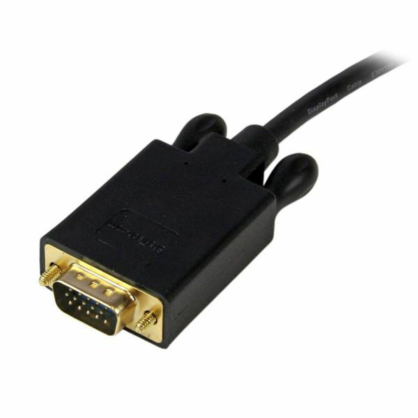 DisplayPort to VGA adapter Startech DP2VGAMM6B           (1,8 m) Black 1.8 m