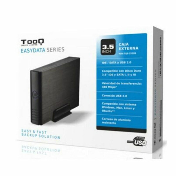 External Box TooQ TQE-3520B HD 3.5" IDE / SATA III USB 2.0 Black