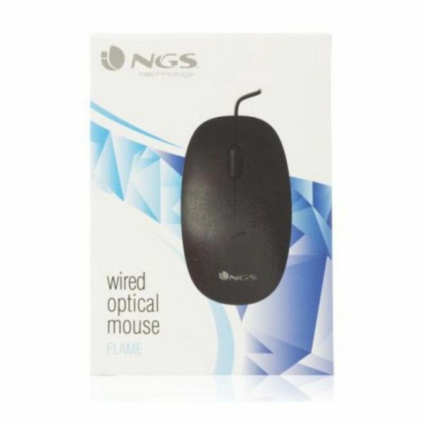 Optical mouse NGS FLAME 1000 dpi Black