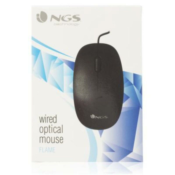 Optical mouse NGS FLAME 1000 dpi Black