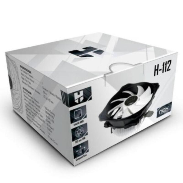 Ventilator and Heat Sink NOX NXHUMMERH112 100W 26.4 dBA 3-pin