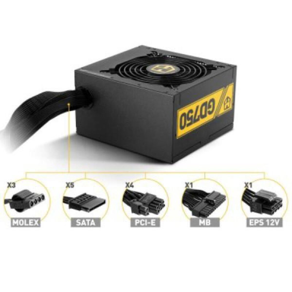 Gaming Power Supply NOX NX Hummer GD750 750W 750 W