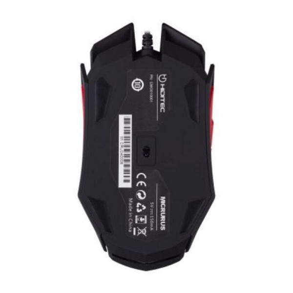 Gaming Mouse Hiditec Micrurus 8100 dpi Black Red