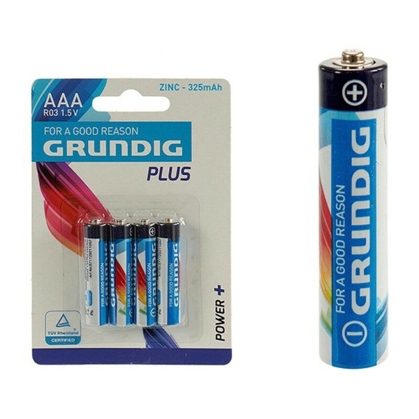 Batteries Grundig PLUS R03 AAA (24 Units)