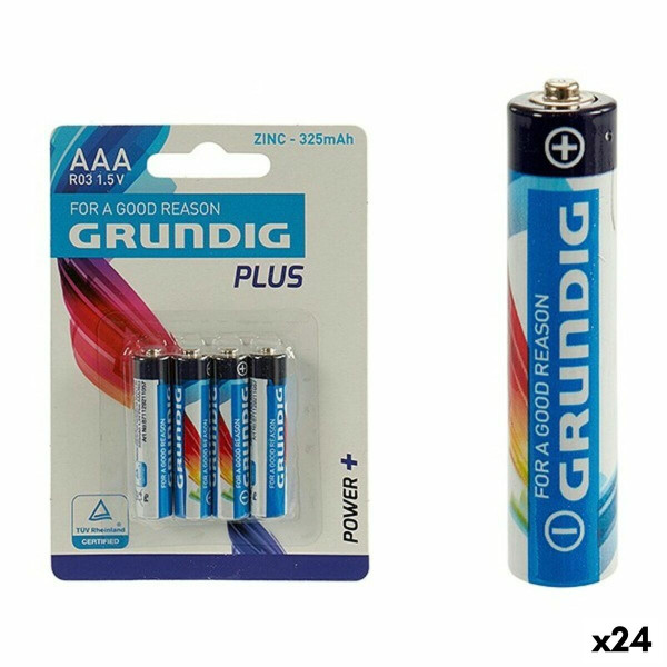 Batteries Grundig PLUS R03 AAA (24 Units)