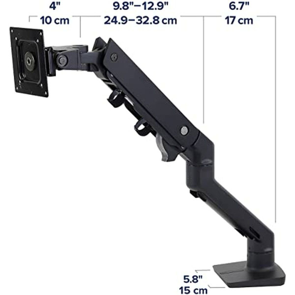 Screen Table Support Ergotron 45-647-224 18 kg Black