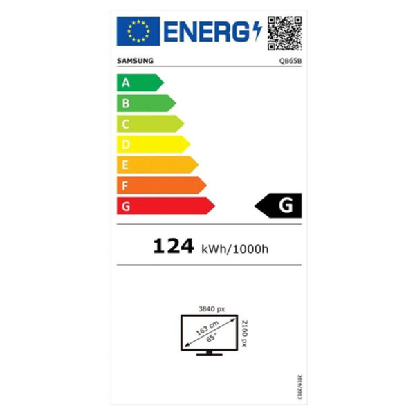 Monitor Videowall Samsung LH65QBBEBGCXEN UHD 65"