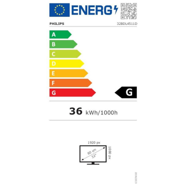 Monitor Videowall Philips 32BDL4511D/00 32"