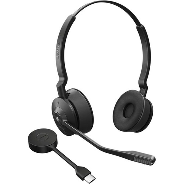 Headphones with Microphone Jabra Engage 55 Black